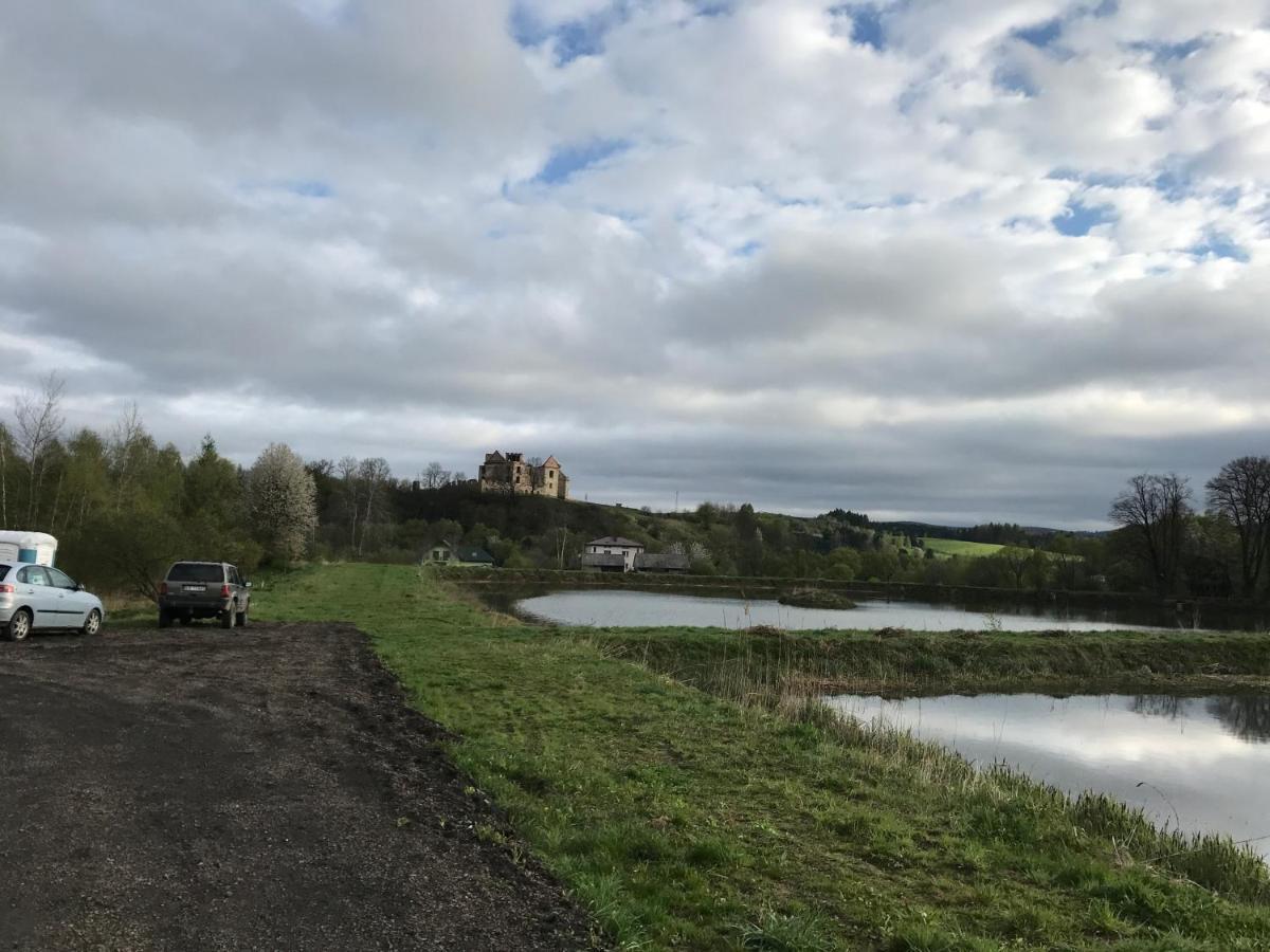 Domki Wedkarskie Nad Stawami Pirania Villa Zagorz Екстериор снимка